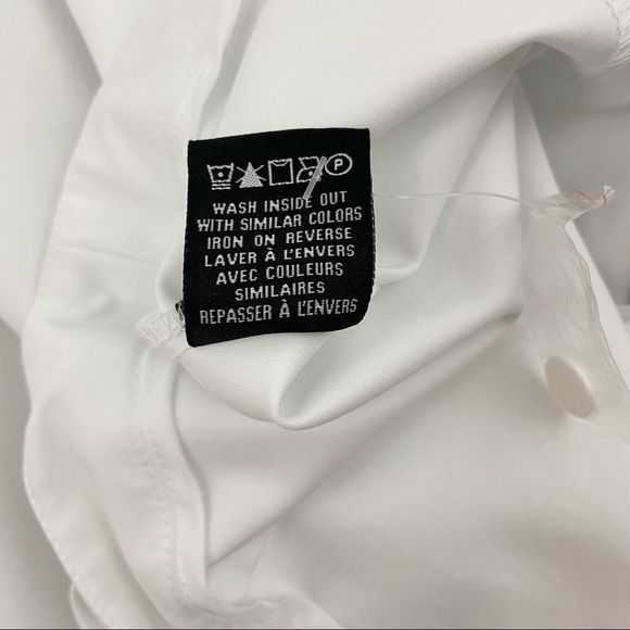 Le Chateau Slim Fit Trousers White Size 2 - Picture 9 of 9